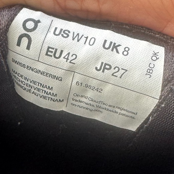 On Running Cloudmonster Nimbus Hay Running Sneaker Shoe 61.98242 Size Women’s 10 - Picture 8 of 12